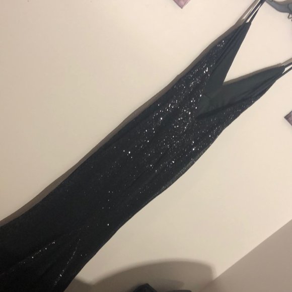 NWOT, Kiki Kouture Angelica Sequin Open Back dress - Picture 6 of 10